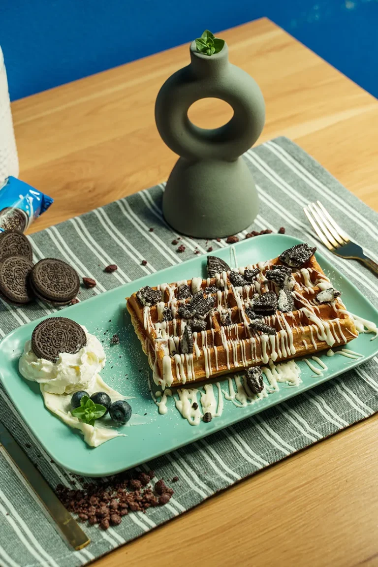 Waffle appena preparato – Twist The Rolling Ice Cream nel Salento